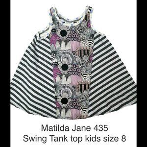 Matilda Jane 435 Swing style tank top size 8